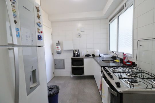 Cozinha de apartamento à venda com 3 quartos, 136m² em Jurubatuba, São Paulo