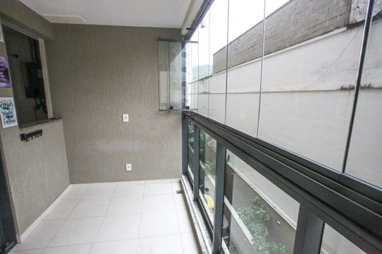Varanda da Sala de apartamento à venda com 2 quartos, 65m² em Freguesia (jacarepaguá), Rio de Janeiro