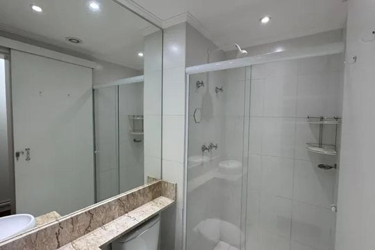 Banheiro de apartamento para alugar com 2 quartos, 69m² em Ipiranga, São Paulo