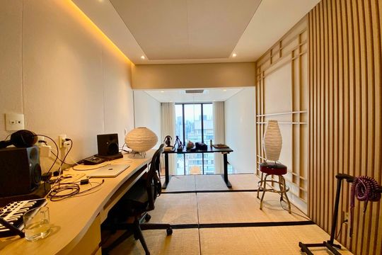 Escritório de apartamento à venda com 2 quartos, 115m² em Vila Olímpia, São Paulo