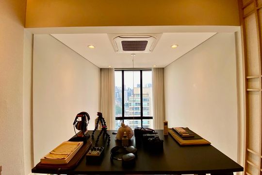 Escritório de apartamento à venda com 2 quartos, 115m² em Vila Olímpia, São Paulo