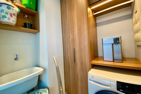Área de serviço de apartamento à venda com 2 quartos, 115m² em Vila Olímpia, São Paulo