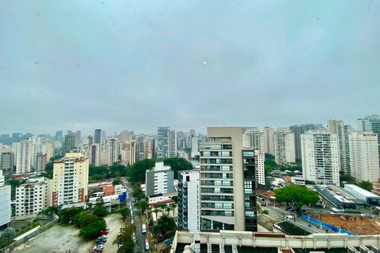 Vista de apartamento à venda com 2 quartos, 115m² em Vila Olímpia, São Paulo