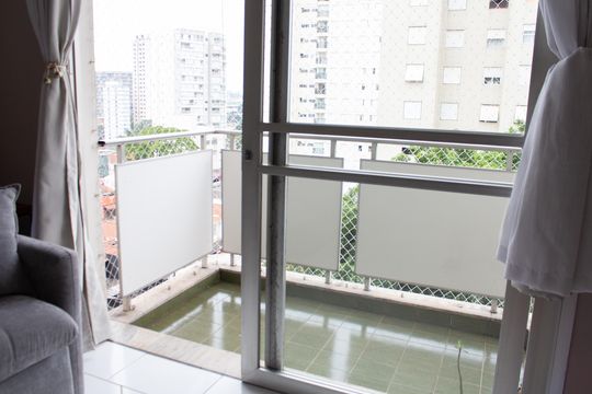 Varanda de apartamento à venda com 2 quartos, 90m² em Campo Belo, São Paulo