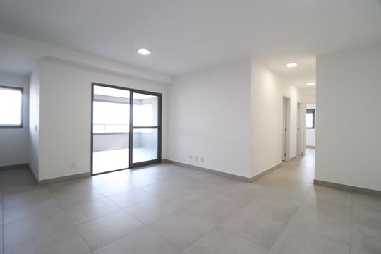 Sala de apartamento para alugar com 3 quartos, 115m² em Gávea, Uberlândia