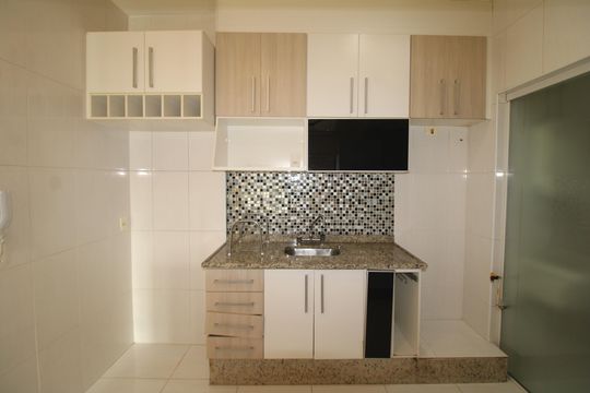 Cozinha de apartamento à venda com 3 quartos, 120m² em Carandiru, São Paulo