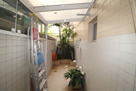 Área de Serviço de apartamento à venda com 3 quartos, 120m² em Carandiru, São Paulo