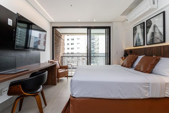 Kitnet/Studio para alugar com 1 quarto, 29m² em Vila Nova Conceição, São Paulo