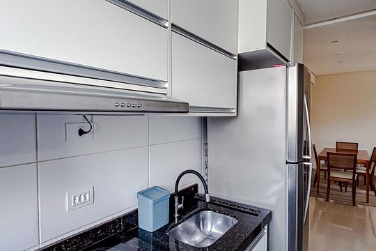 Cozinha e Área de Serviço de apartamento para alugar com 1 quarto, 37m² em Penha de França, São Paulo