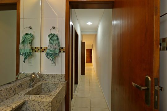 Banheiro de apartamento para alugar com 2 quartos, 59m² em Parque João Ramalho, Santo André