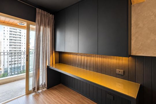 Sala de apartamento à venda com 1 quarto, 42m² em Pinheiros, São Paulo