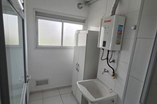 Área de serviço de apartamento para alugar com 2 quartos, 60m² em Vila Gomes Cardim, São Paulo