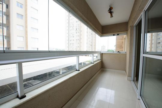 Varanda gourmet de apartamento à venda com 3 quartos, 90m² em Jk, Contagem
