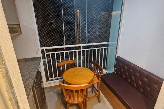 Varanda de apartamento à venda com 2 quartos, 58m² em Vila Ema, São Paulo