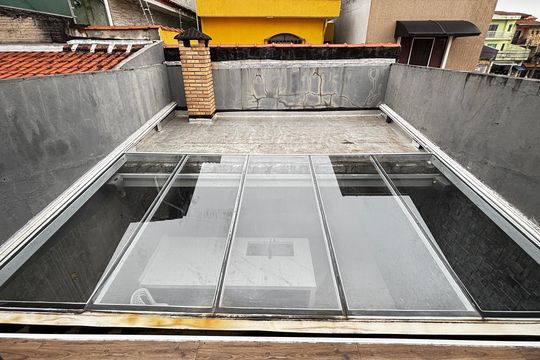 Varanda da Suíte 2 de casa à venda com 2 quartos, 223m² em Jardim Las Vegas, Santo André