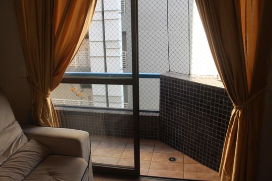 Sacada da Sala de apartamento à venda com 3 quartos, 107m² em Barcelona, São Caetano do Sul