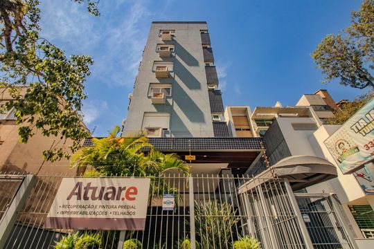Fachada de apartamento à venda com 3 quartos, 77m² em Jardim Botânico, Porto Alegre