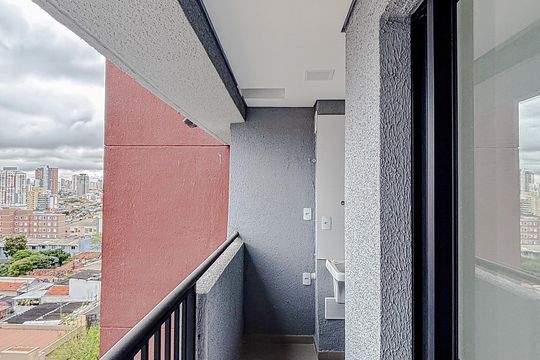 Varanda de apartamento à venda com 2 quartos, 48m² em Vila Esperança, São Paulo