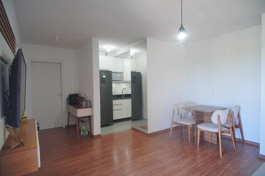 Sala de apartamento à venda com 2 quartos, 56m² em Santo Afonso, Novo Hamburgo
