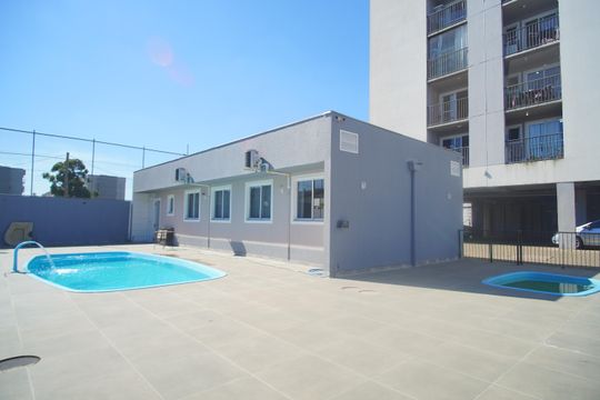 Área comum - Piscina de apartamento à venda com 2 quartos, 56m² em Santo Afonso, Novo Hamburgo