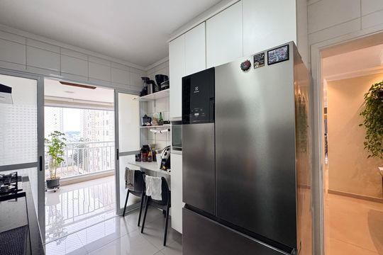 Cozinha de apartamento à venda com 4 quartos, 144m² em Planalto, São Bernardo do Campo