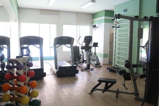 Área comum - Academia de apartamento para alugar com 3 quartos, 150m² em Santa Paula, São Caetano do Sul