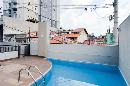 Área comum - Piscina de apartamento à venda com 2 quartos, 48m² em Vila Silveira, Guarulhos