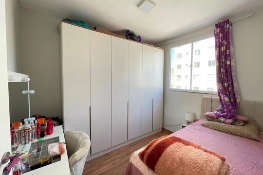 Quarto 1 de apartamento para alugar com 2 quartos, 43m² em Chácara Contagem, Contagem
