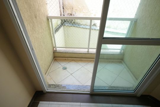 Varanda da Sala de apartamento para alugar com 2 quartos, 80m² em Vila Valparaíso, Santo André