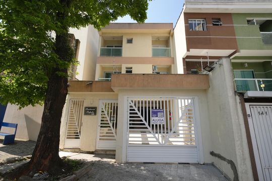 Fachada do Prédio de apartamento para alugar com 2 quartos, 80m² em Vila Valparaíso, Santo André