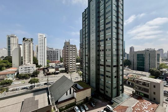 Vista Suíte de apartamento para alugar com 1 quarto, 47m² em Campo Belo, São Paulo