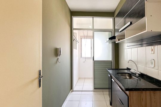 Cozinha de apartamento para alugar com 2 quartos, 56m² em Suiço, São Bernardo do Campo