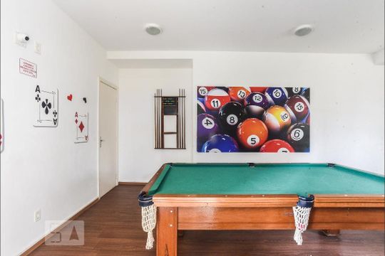 Área comum - Sala de Jogos de apartamento para alugar com 2 quartos, 56m² em Suiço, São Bernardo do Campo