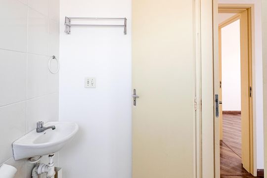 Banheiro da Suíte de apartamento para alugar com 2 quartos, 56m² em Suiço, São Bernardo do Campo