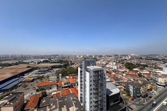 Vista da Suíte  de apartamento para alugar com 2 quartos, 56m² em Suiço, São Bernardo do Campo