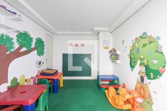 Área comum - Brinquedoteca  de apartamento para alugar com 2 quartos, 56m² em Suiço, São Bernardo do Campo