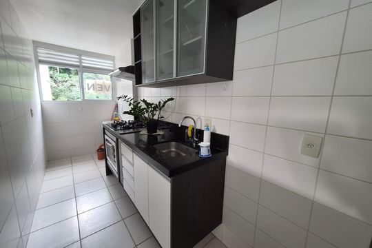 Cozinha/Área de serviço de apartamento à venda com 3 quartos, 69m² em Maceio, Niterói