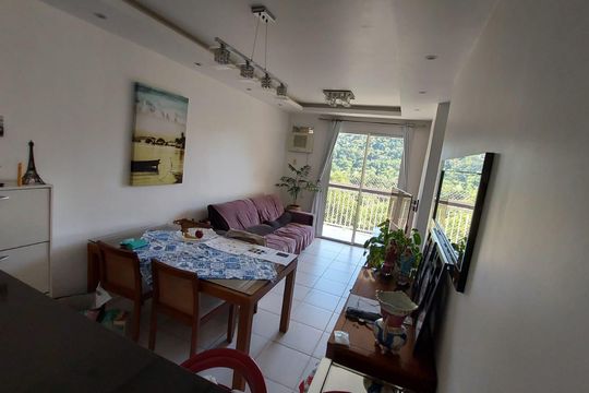 Sala de apartamento à venda com 3 quartos, 69m² em Maceio, Niterói