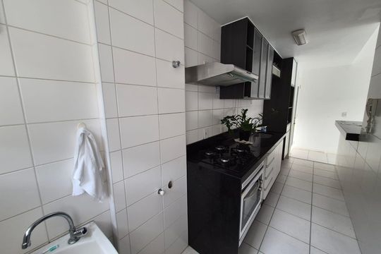 Cozinha/Área de serviço de apartamento à venda com 3 quartos, 69m² em Maceio, Niterói