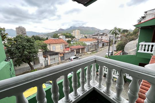 Varanda do Quarto 5 - Suíte de casa para alugar com 5 quartos, 405m² em Engenho Novo, Rio de Janeiro