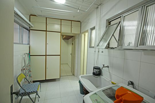Área de Serviço de apartamento para alugar com 2 quartos, 112m² em Boqueirão, Santos