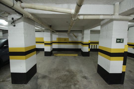 Área comum de apartamento para alugar com 2 quartos, 112m² em Boqueirão, Santos