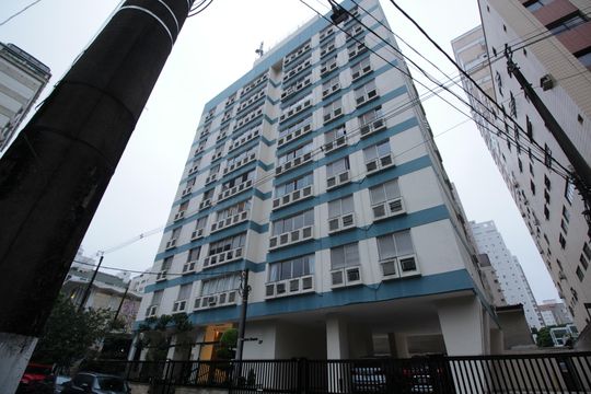 Fachada de apartamento para alugar com 2 quartos, 112m² em Boqueirão, Santos