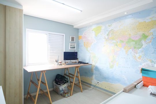 Quarto de apartamento para alugar com 2 quartos, 68m² em Centro, São Caetano do Sul