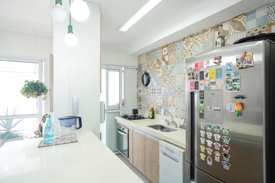 Cozinha de apartamento para alugar com 2 quartos, 68m² em Centro, São Caetano do Sul
