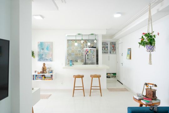 Sala de apartamento para alugar com 2 quartos, 68m² em Centro, São Caetano do Sul