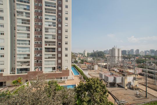 Vista da Varanda de kitnet/studio para alugar com 1 quarto, 24m² em Vila Clementino, São Paulo