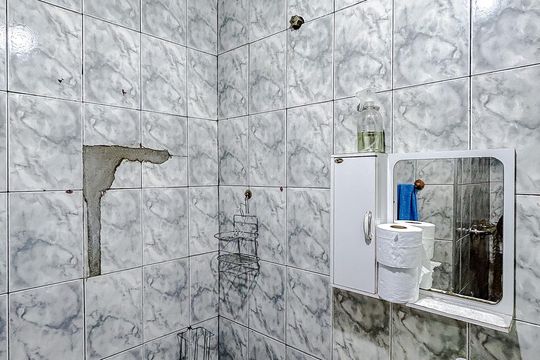 Banheiro de casa para alugar com 1 quarto, 50m² em Vila Carrão, São Paulo