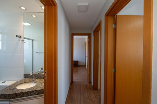 CORREDOR de apartamento à venda com 3 quartos, 150m² em Santa Ines, Belo Horizonte