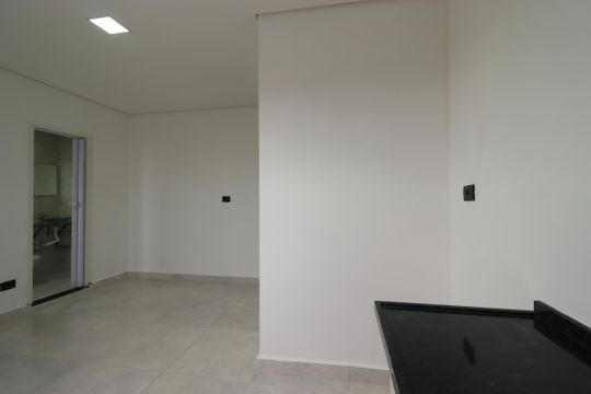 Cozinha de kitnet/studio para alugar com 1 quarto, 20m² em Parque das Nações, Santo André